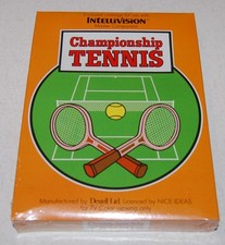 Gioco per INTELLIVISION - CHAMPIONSHIP TENNIS - DEXTELL LTD - NICE IDEAS - NEW