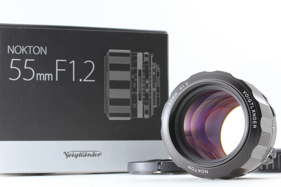 [Unused/ Box] Voigtlander NOKTON 55mm f1.2 SL II SLII S Lens Ai-s Ais From JAPAN - Image 2 of 4