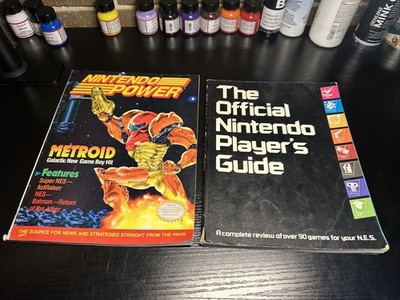 The Official Nintendo Player's Guide and Nintendo Power #31- Vintage Nintendo