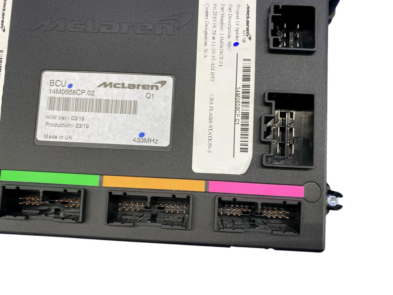 2018-2023 MCLAREN 720S BODY BCM CONTROL MODULE UNIT 14M0658CP OEM