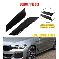 Lr Gloss Black Fender Panel Air Vent Cover For 2017-2022 Bmw G30 5 Series 2-20x Lr Gloss Black Fender Panel Air Vent Cover For 2017-2022 Bmw G30 5 Series 2-20x