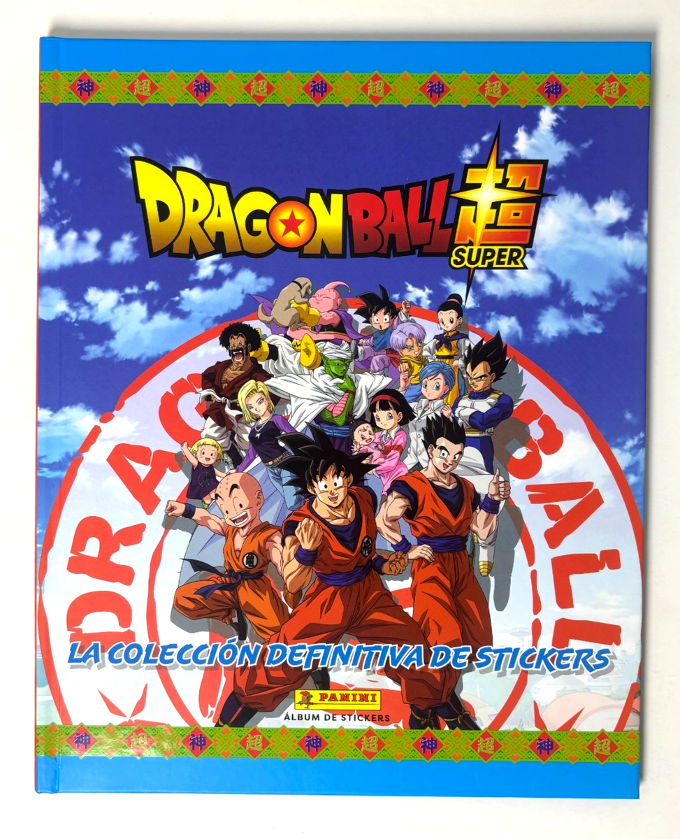 2025 DRAGON BALL SUPER Hardcover Album Panini + Full Set 192/192