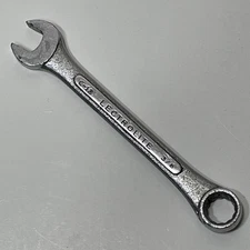 S-K Lectrolite C-12 3/8" Combination Wrench Raised Panel 12 Point Vintage USA