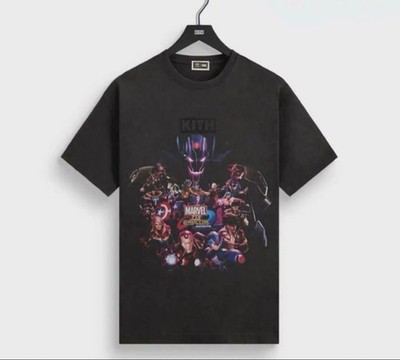 KITH Marvel Capcom Collaboration T-Shirt Schwarz S Neu
