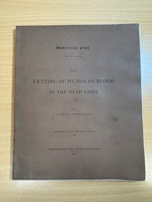 The Letting of Humours Blood in the Head Vaine by Samuel Rowlands 1874