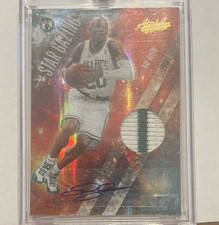 Panini Absolute Memorabilia Star Gazing Ray Allen Celtics Prime Patch Auto 4/5