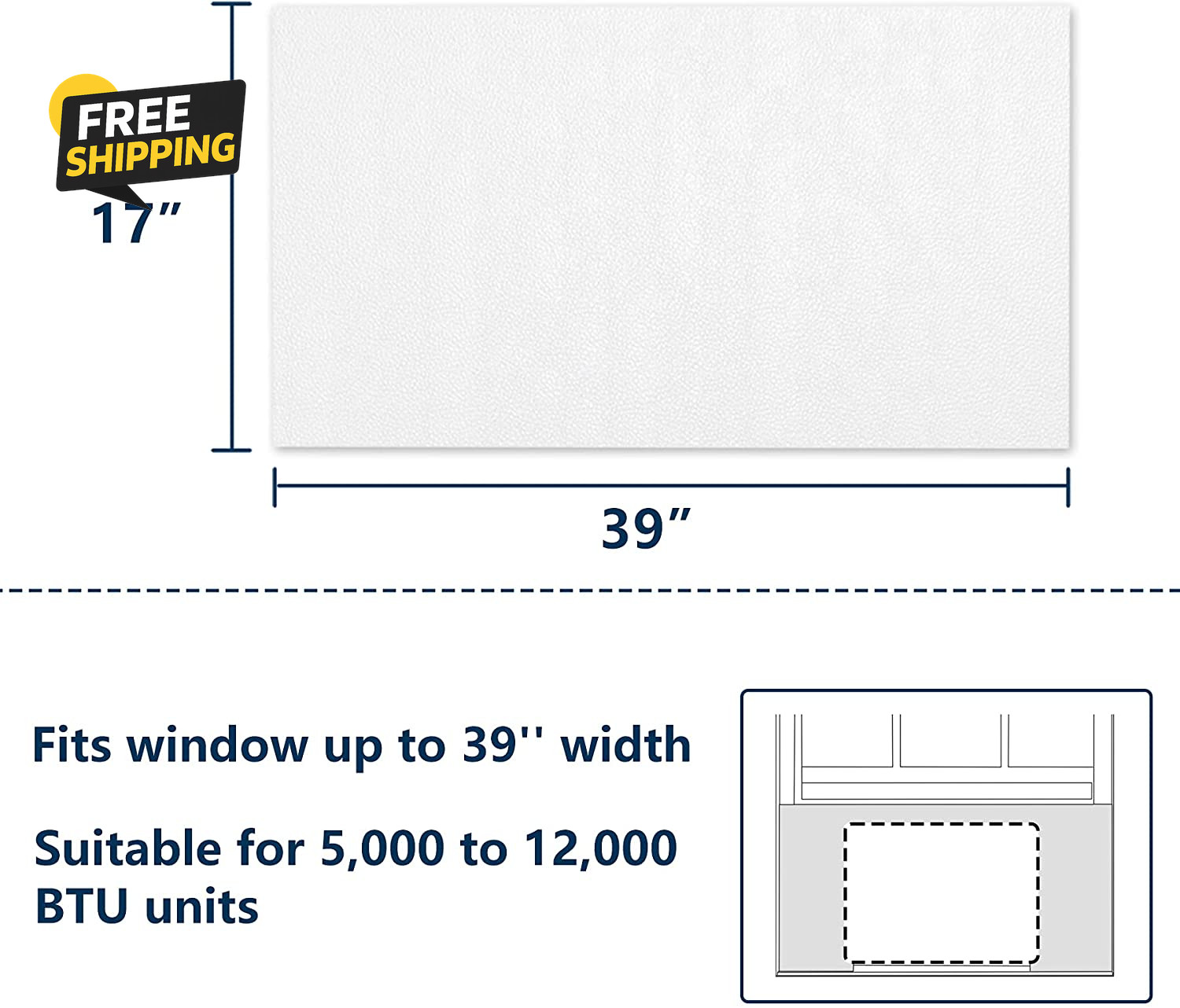 Window Air Conditioner Surround Foam Insulation Panels,Ac Side Insulating Sun