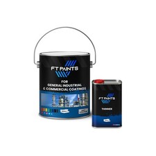 FT Paints 1L Kit Semi-Gloss Paint For General Industrial & Commercial Coatings