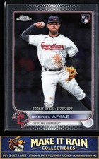 Gabriel Arias 2022 Topps Chrome Update #USC14 Cleveland Guardians Rookie RC