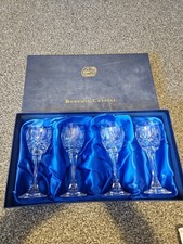 Bohemia Crystal Glasses, Never Used.
