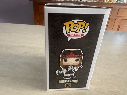 Funko Pop n.50 Guns N’Roses Axl Rose 2023 nuovo in box da collezione - Imagen 5 de 8