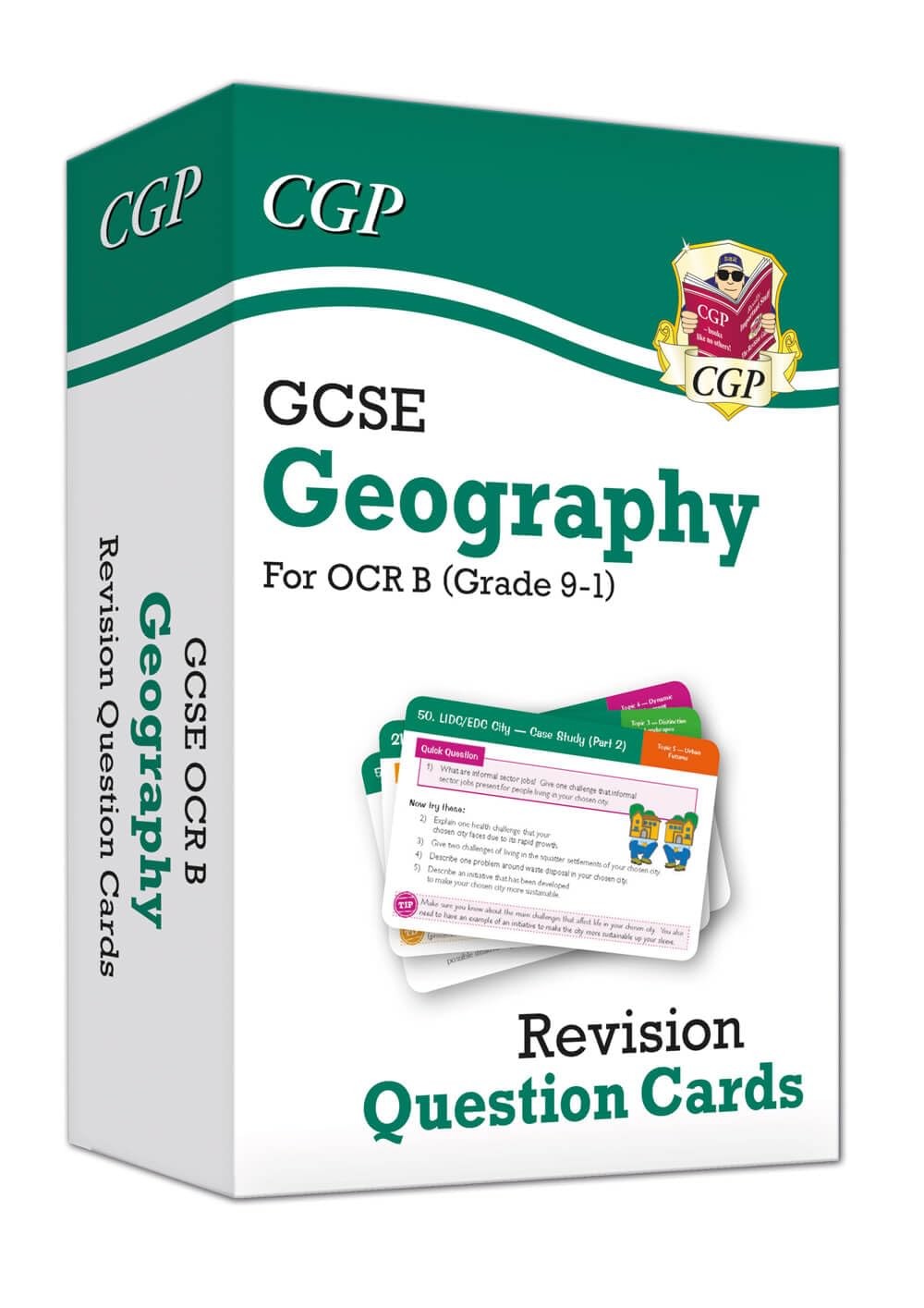 New Grade 9-1 GCSE Geography OCR B Revision Question Cards by CGP Books... - Image 2