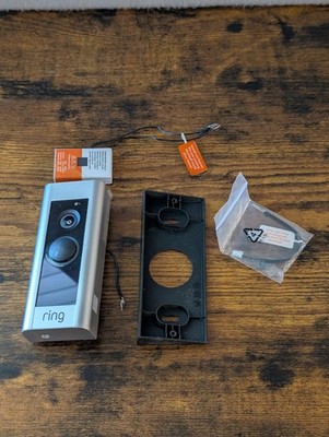 Ring Wired Doorbell Plus (Video Doorbell Pro) Video Camera 1080p Black