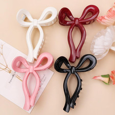 4 Pcs Bow Hair Clips Elegant Hair Claw Butterfly Hair Accessories for Girls Nons