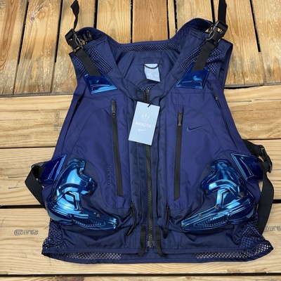 Nike NOCTA x INNERAUM Opal Vest Blue XS Sample Reversible Crossbody Promo NWT