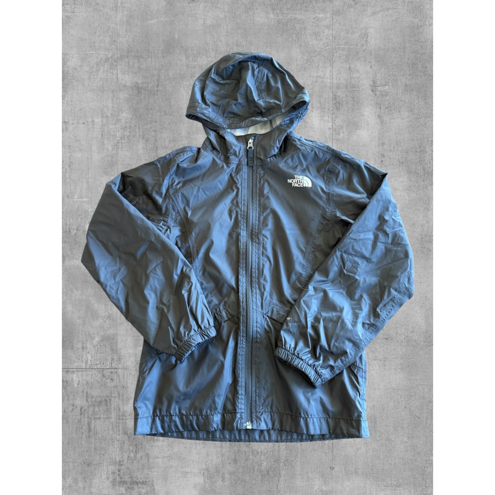 The North Face Girls Resolve Reflective Rain Jacket Black M 