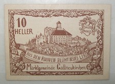 N°19V BANKNOTE OSTERREICH GUTSCHEIN 1920