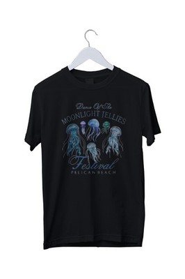 Stardew Valley Moonlight Jellies Festiv Graphic Unisex T-Shirt S M L XL 2 3 4 XL