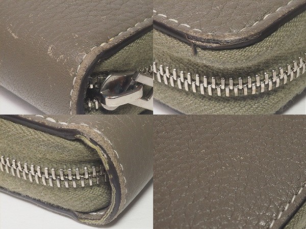 Miura CELINE Multi function Large Zip Wallet Long… - image 6