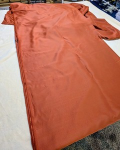 Satin Rust/Terracotta Solid Fabric Wedding Arch Drape material 24'8" long