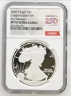 2026-P Proof American Silver Eagle Congratulations Set NGC PF70UC First Releases