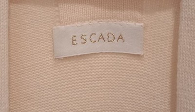Escada LUXUS Cape Poncho Strick Schurwolle Kaschmir Seide