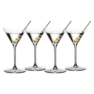 Grape@Riedel Martini Cocktail Glass, Buy 3 Get 4, 7 Ounce
