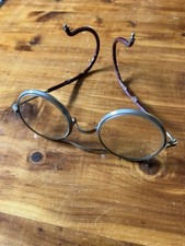 Vtg Willson Safety Goggle Glasses USA Steampunk Motorcycle Spectacles W/tin Case