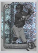 2022 Bowman Chrome Black & White Mini-Diamond Refractor Yendry Rojas 4nm