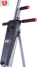 Compact Folding Vertical Climber - Low-Impact Cardio & Strength Training Machine