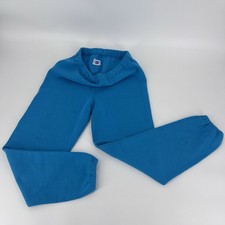 Vintage Russell Athletic Teal Sweatpants Mens M High Cotton Warm Up Made in USA