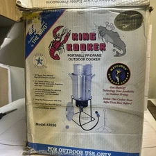 King Kooker Portable Propane Outdoor Cooker 16” New With Open Box