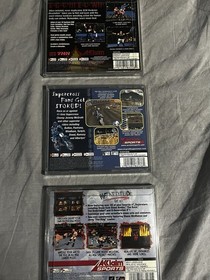 Sega Dreamcast Lot - WWF Attitude Jeremy McGrath & ECW Revolution CIB Tested