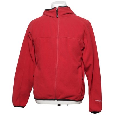 L.L. Bean, Fleecejacke, Herren, Größe: S/M, Rot/Schwarz, Polyester #S0R