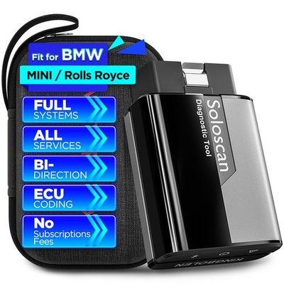KINGBOLEN SOLOSCAN OBD2 Diagnosegerät für BMW/für Mini/für Rolls Royce 50+ Reset