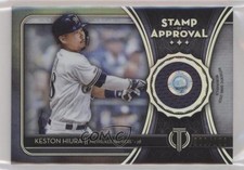 2020 Topps Tribute Stamp of Approval Relics /150 Keston Hiura #SOA-KH 1q7