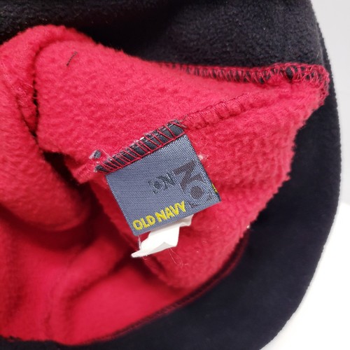 Gorro Old Navy Adulto Talla Única Equipo Expedición DVSN 94 Rojo Negro Gorra Sombrero Vellón - Imagen 5 de 6