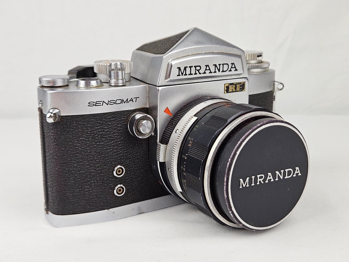 Miranda Auto Sensomat RE SLR 35mm Film Camera, Auto 50mm f/1.8 and