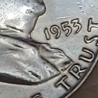 1953 D 50C Franklin Silver Half Dollar 90% - Philadelphia Business Strike KM#199 — photo 3