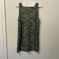 Forever 21 Women Green Casual Dress M