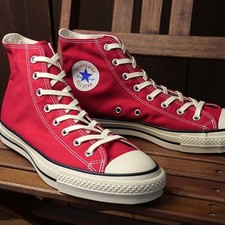 CONVERSE All Star Made in Japan 31318870 Classic Red Canvas Sneakers New JDM