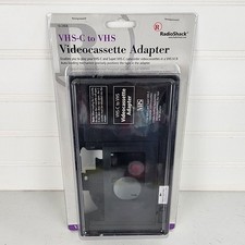 RadioShack 16-2404 VHS-C to VHS Videocassette Adapter Retail Blister 