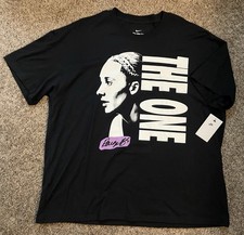 Nike WNBA Dallas Wings Paige Bueckers The One T-Shirt Black Size XXL