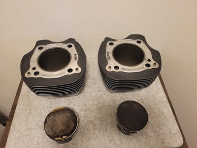 Harley Davidson M8 Cylinders & Pistons Softail Dyna, Touring 17-22 FT100 / RR100