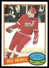 Dale McCourt 1980-81 O-Pee-Chee #245 Detroit Red Wings