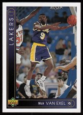 1993-94 Upper Deck Nick Van Exel #373 Los Angeles Lakers