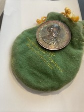 1976 John  Hancock Patriot Shreve Crump & Low Co US Bicentennial $25 Medal & Bag