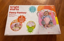 NISB Bright starts Fancy fantasy soothing vibrating infant baby bouncer washable