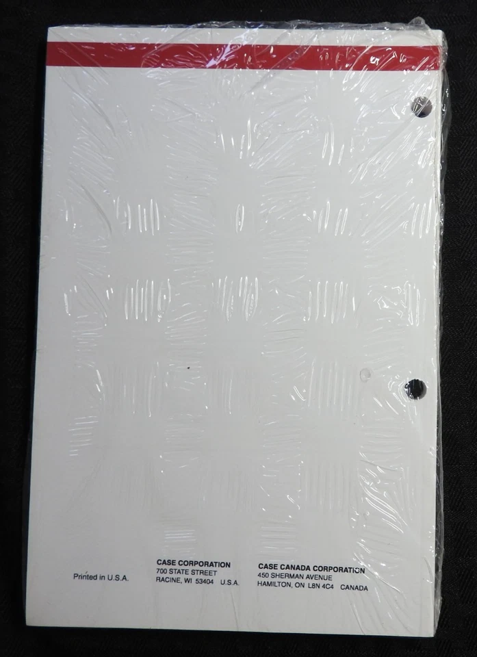 1996-1999 Genuine CASE IH Steiger 9350 Tractor Operators Manual SEALED! - Image 2 of 2
