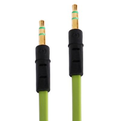 Kopfhörer Kabel Klinke 3,5mm Nudeln für iPhone iPad iTouch 1m Grün